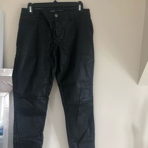 GUESS Pleather Jeans.
